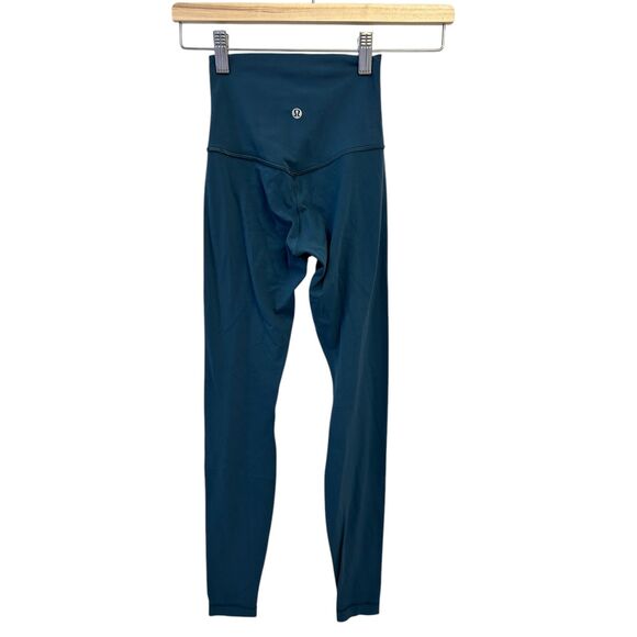 Lululemon Align Pant High Rise NULU Size 0  Submarine 28" - Picture 1 of 3